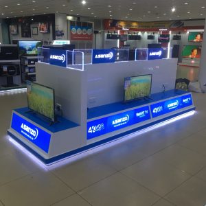 Quầy kệ trưng bày Điện Máy Asanzo