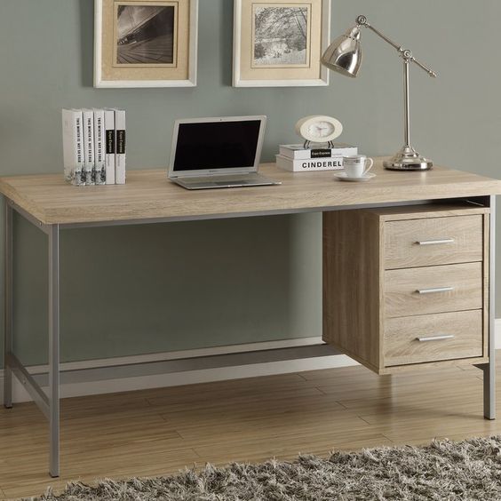 thiet ke noi that van phong - ban nhan vien