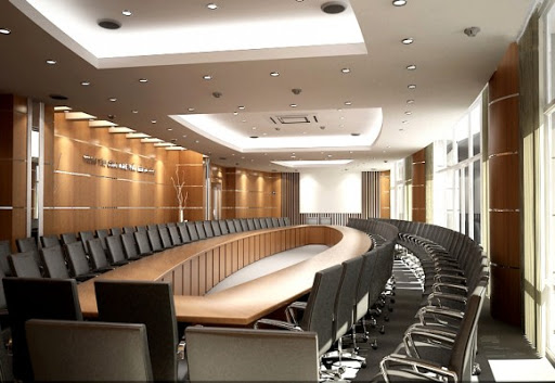 Thiết kế nội thất phòng hợp theo phong cách thiết kế mới