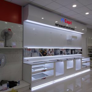 Kệ trưng bày bếp Capri