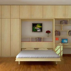 giường gỗ thông minh