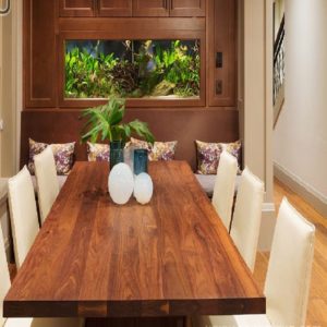 Bàn ăn gỗ công nghiệp