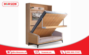 giường gỗ thông minh